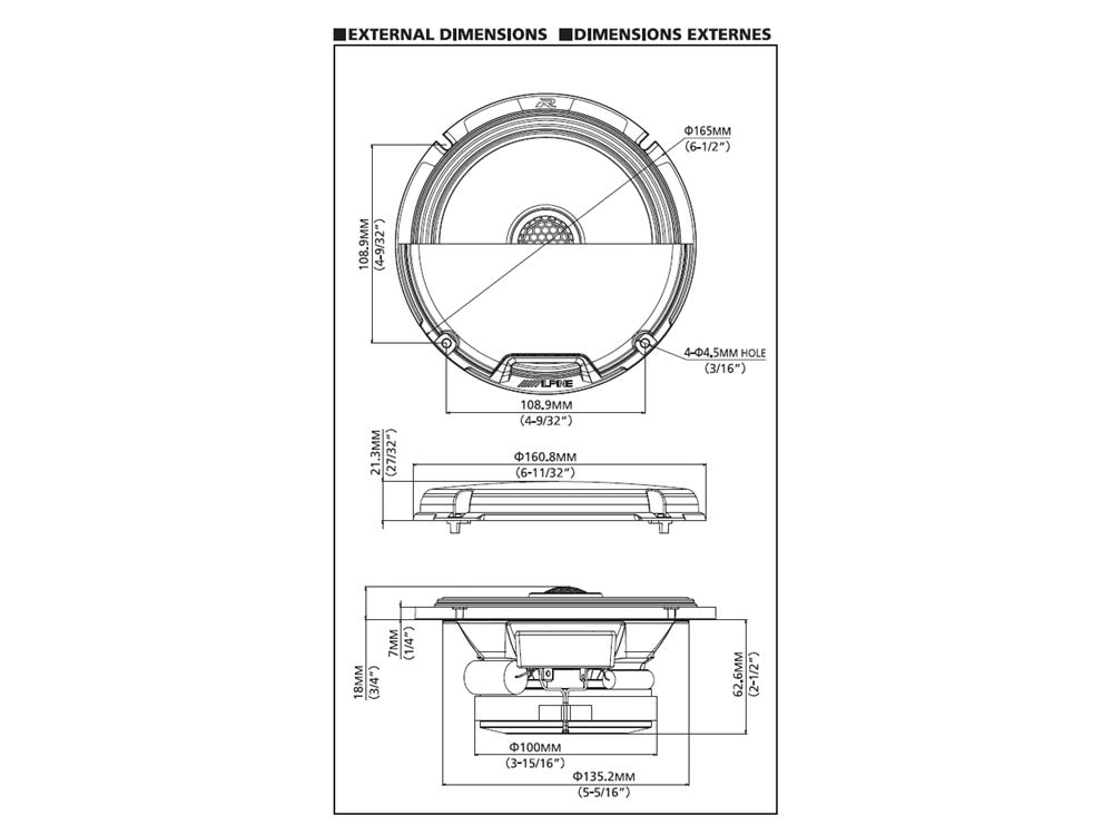 Alpine R2-S65 - Technovol