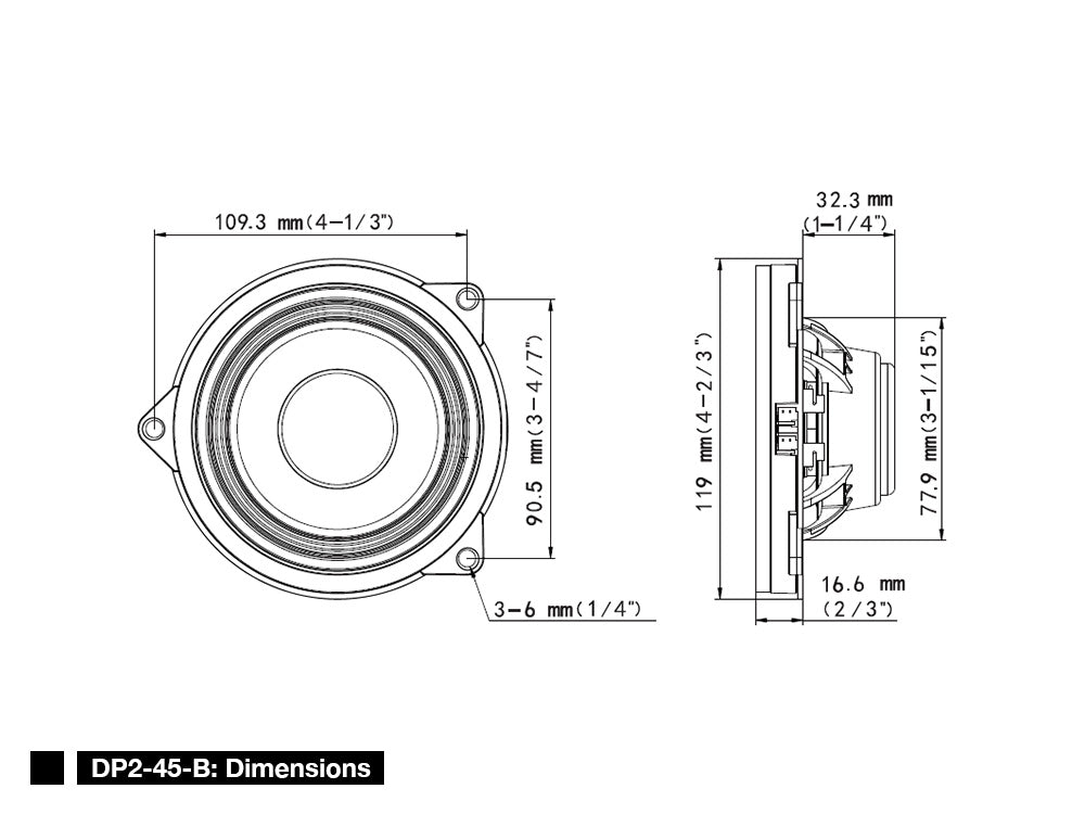 Alpine DP2‑45-B